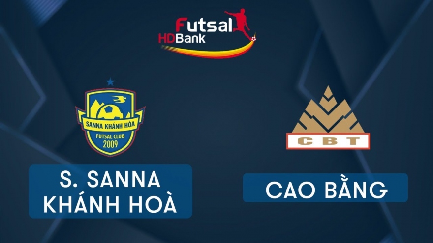 Xem trực tiếp Futsal HDBank VĐQG 2020: Cao Bằng - Sanna Khánh Hòa
